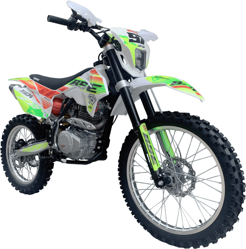 Эндуро / кроссовый мотоцикл BSE Z2 19/16 Roqvi Green (015)