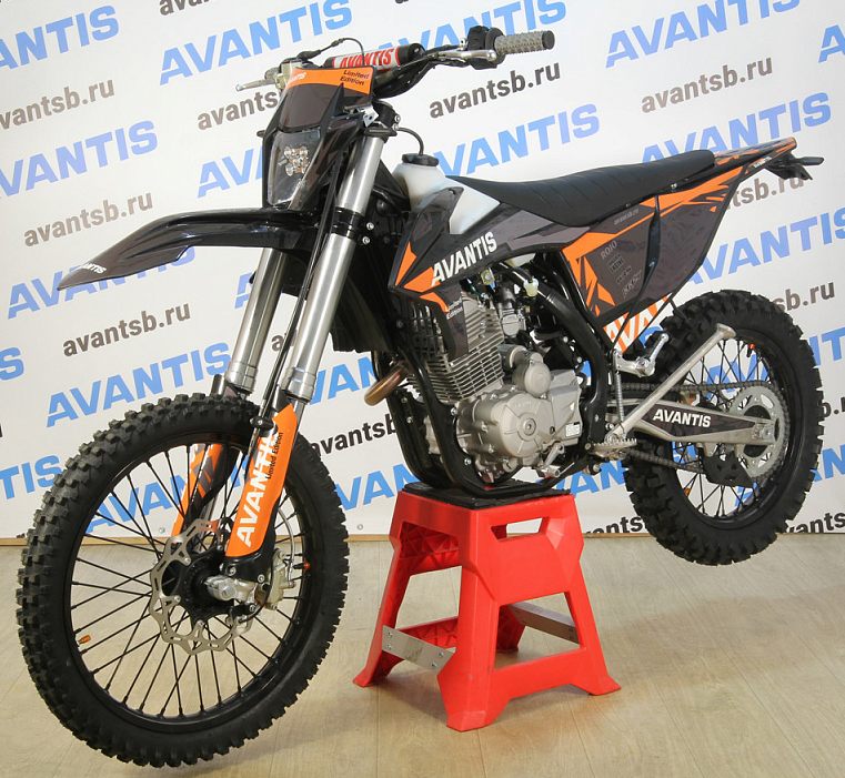 Мотоцикл Avantis Enduro 250 Carb (PR250/172FMM-5 Design KT черный) KKE с ПТС