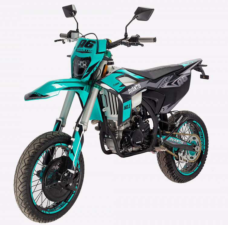 Мотоцикл AVANTIS A6 A6 300 LUX MOTARD (CBS300/ZS174MN-3S) 2023 ПТС